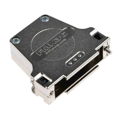 MH Connectors FMK Series Die Cast Zinc Straight D-Sub Backshell, 25 Way Strain Relief FMK3G-K201 / 1731110058