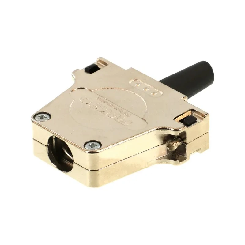 MH Connectors FMK Series Die Cast Zinc Straight D-Sub Backshell, 25 Way Strain Relief FMK3G-K201 / 1731110058