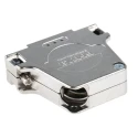 FCT from Molex FMK Series Die Cast Zinc Angled D-Sub Backshell 25 Way Strain Relief FMK3-K201 / 1731110062