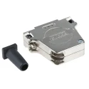 FCT from Molex FMK Series Die Cast Zinc Angled D-Sub Backshell 25 Way Strain Relief FMK3-K201 / 1731110062