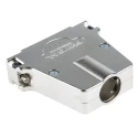 FCT from Molex FMK Series Die Cast Zinc Straight D-Sub Backshell, 50 Way Strain Relief FMK5GL-K201 / 1731110218