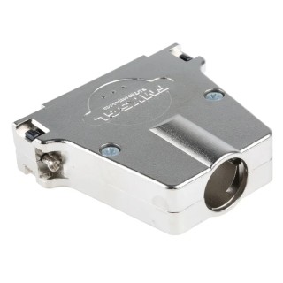 FCT from Molex FMK Series Die Cast Zinc Straight D-Sub Backshell, 50 Way Strain Relief FMK5GL-K201 / 1731110218