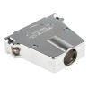 FCT from Molex FMK Series Die Cast Zinc Straight D-Sub Backshell, 50 Way Strain Relief FMK5GL-K201 / 1731110218