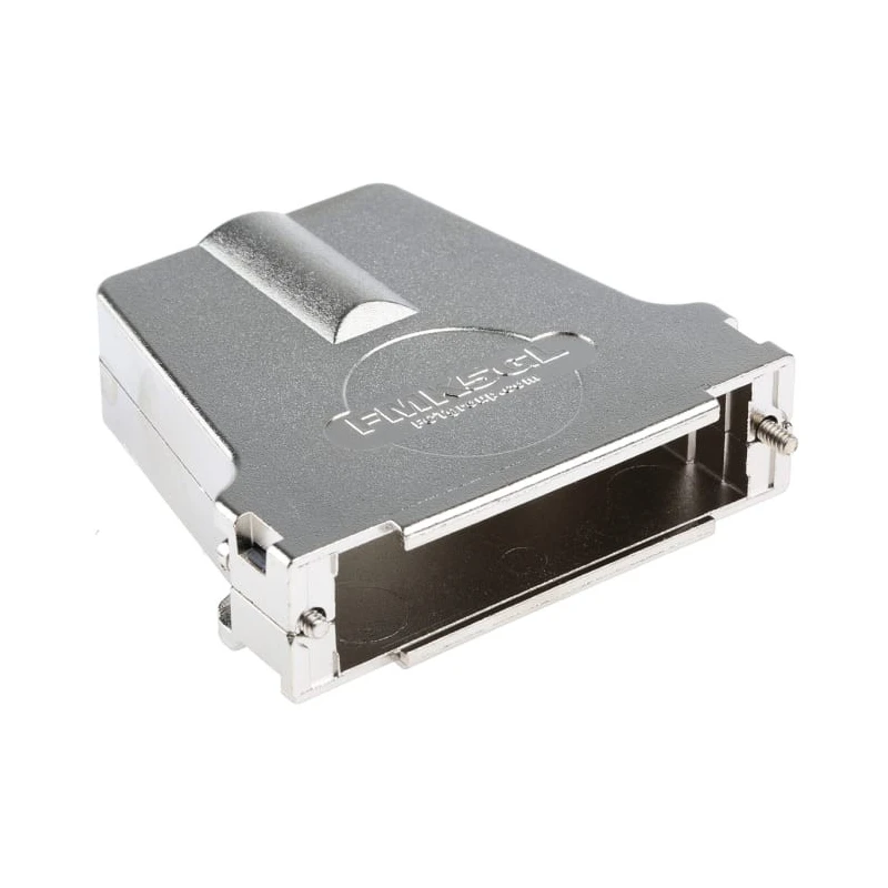 FCT from Molex FMK Series Die Cast Zinc Straight D-Sub Backshell, 50 Way Strain Relief FMK5GL-K201 / 1731110218