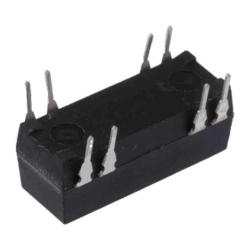 RS PRO PCB Reed Relay, 5V DC Coil, SPST Contact Configuration, 200V DC Max, 1A Max, 500Ω Coil Resistance 291-9710