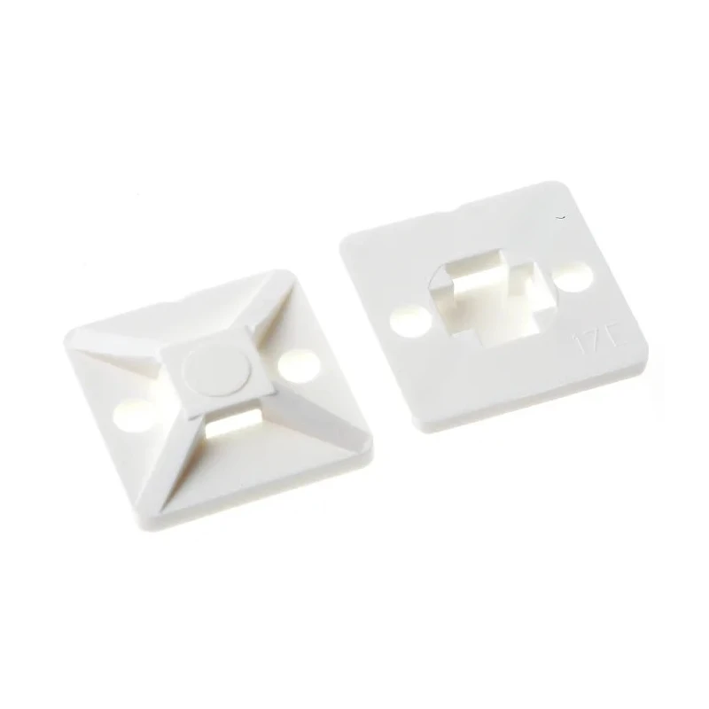 HellermannTyton White Cable Tie Mount 4.1 mm x 19mm x 19 mm 151-28359 MB3-PA66-WH