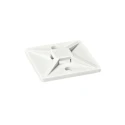 HellermannTyton White Cable Tie Mount 4.1 mm x 19mm x 19 mm 151-28359 MB3-PA66-WH
