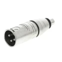 Neutrik Audio Female RCA Straight XLR AV Adapter 5V NA2MPMF