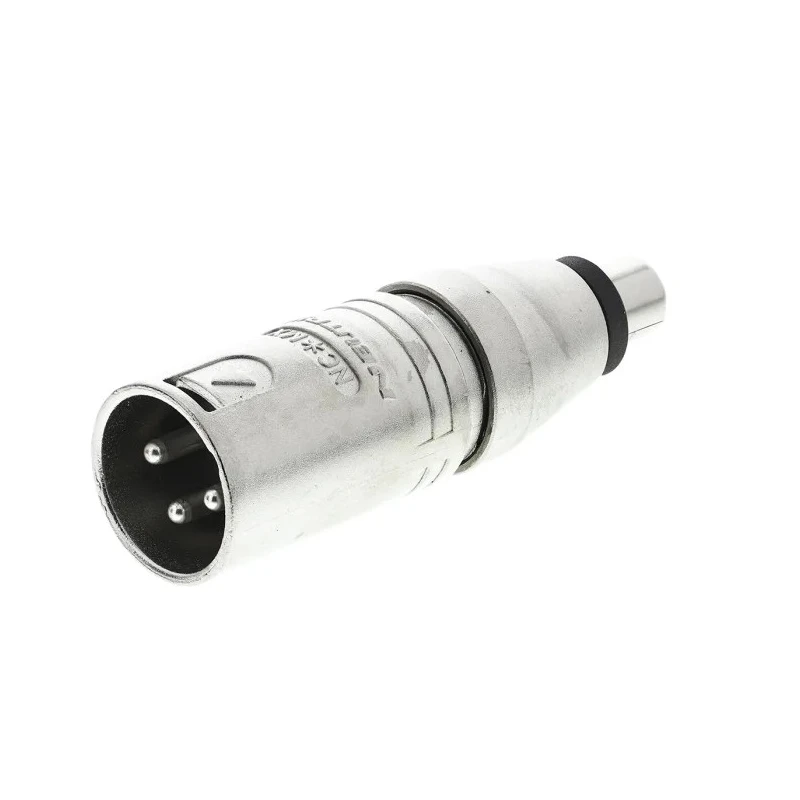 Neutrik Audio Female RCA Straight XLR AV Adapter 5V NA2MPMF
