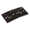 HellermannTyton Black Cable Tie Mount 10 mm x 38 mm Polyamide 66 MB Series 151-28530 MB5A3-PA66-BK