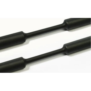 HellermannTyton Heat Shrink Tubing Black 18 mm Sleeve Diameter x 5 m Length 3:1 Ratio TF31