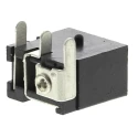 RS PRO PCB Mount Straight DC Socket Female Connector 1A 12V Nickel Contact 8mm Length 448-386