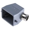 EPIC Heavy Duty Power Connector Hood HB Range 24+E Pole Format Aluminium Alloy Body IP65 10012000+12.9543