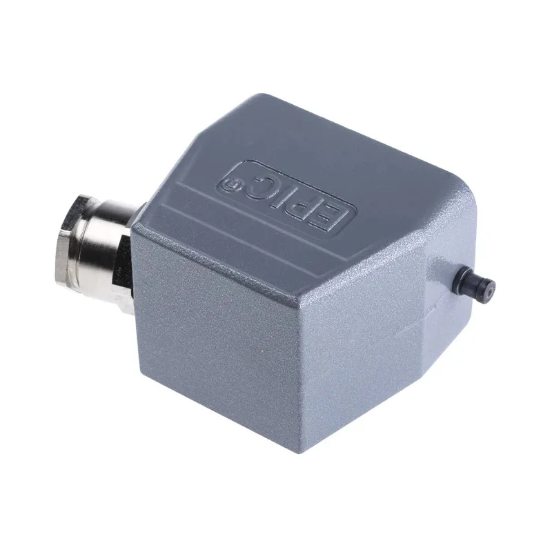 EPIC Heavy Duty Power Connector Hood HB Range 24+E Pole Format Aluminium Alloy Body IP65 10012000+12.9543