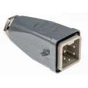 EPIC Heavy Duty Power Connector 4 Way 10A 400V 600V 10426500+10431000