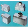 EPIC Heavy Duty Power Connector Hood 24+E Pole Format Aluminium Alloy Body IP65 IP Rating Germany 10011000+12.9543
