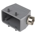 EPIC HB Range Heavy Duty Power Connector Hood 42+E Poles Aluminium Alloy IP65 PG16 Thread Size 2 Levers 10042000+12954400