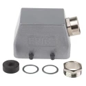 EPIC HB Range Heavy Duty Power Connector Hood 42+E Poles Aluminium Alloy IP65 PG16 Thread Size 2 Levers 10042000+12954400