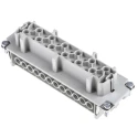 EPIC Heavy Duty Power Connector Module 16A H-BE Series Female 24 Contacts 600V 10197000