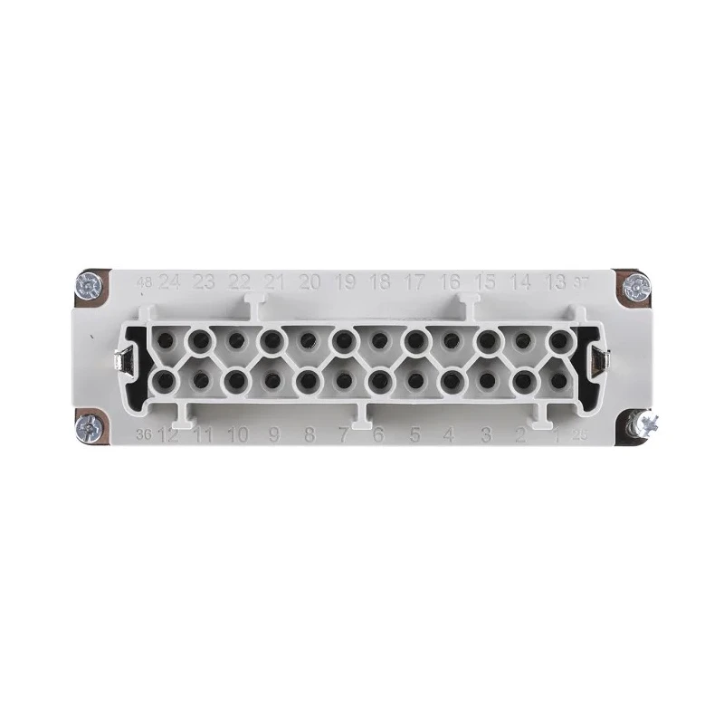 EPIC Heavy Duty Power Connector Module 16A H-BE Series Female 24 Contacts 600V 10197000