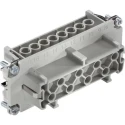 EPIC Heavy Duty Power Connector Module, 16A Current Rating, 600V, H-BE Series Female, 16 Contacts, Cable Mount 10195000