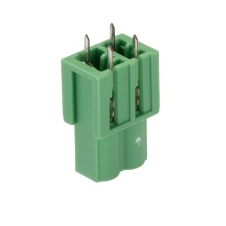 Phoenix Contact 2-Contact 5.08 mm Pitch Pluggable Terminal Block 12A Current 320V Voltage Model 1785942