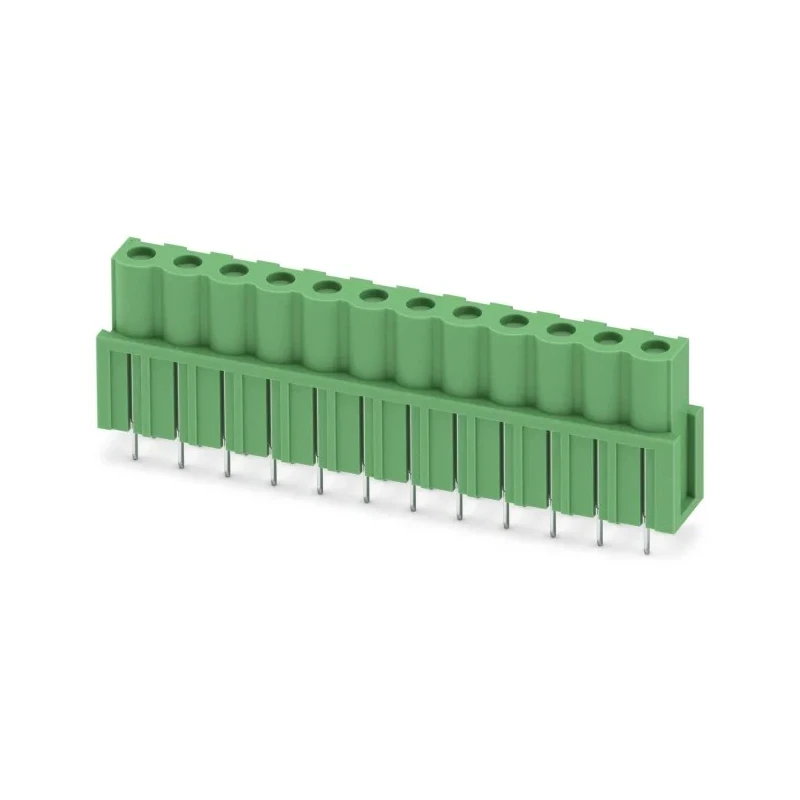 Phoenix Contact Pluggable Terminal Block 12-Contact 5.08 mm Pitch 1 Row Polyamide Housing 12A 320V 1786048
