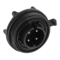 Bulgin Circular Connector 4 Contacts Panel Mount Plug Male IP68 Standard Buccaneer Series PX0747/P