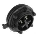 Bulgin Circular Connector 4 Contacts Panel Mount Plug Male IP68 Standard Buccaneer Series PX0747/P