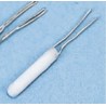 RS PRO Platinum RTD Sensor 1.6 mm Diameter, 8 mm Probe Length, 2 Wire, Class A Accuracy, Operating Temperature -200°C PT100