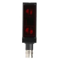 Baumer Diffuse Photoelectric Sensor Block Sensor 15 mm to 300 mm Detection Range PNP Output IP67 FHDM 12P5001/S35A