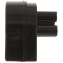 Bulgin Power Connector Cable 3 Screw 250V AC 3A Brass Contact Nylon Housing SA2403