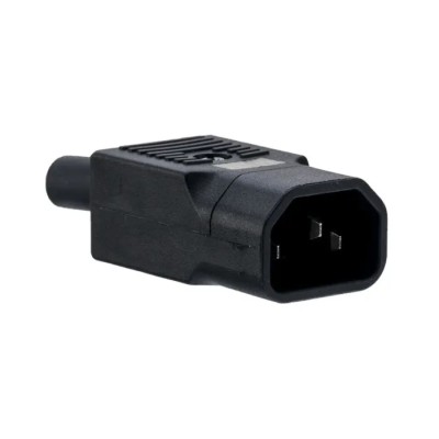 Bulgin IEC Connector C14 Straight Cable Male 250V 10A PX0686