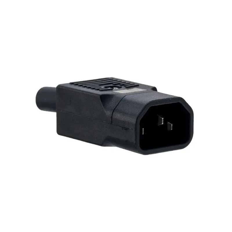 Bulgin IEC Connector C14 Straight Cable Male 250V 10A PX0686
