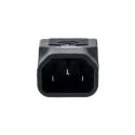 Bulgin IEC Connector C14 Straight Cable Male 250V 10A PX0686