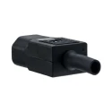 Bulgin IEC Connector C14 Straight Cable Male 250V 10A PX0686