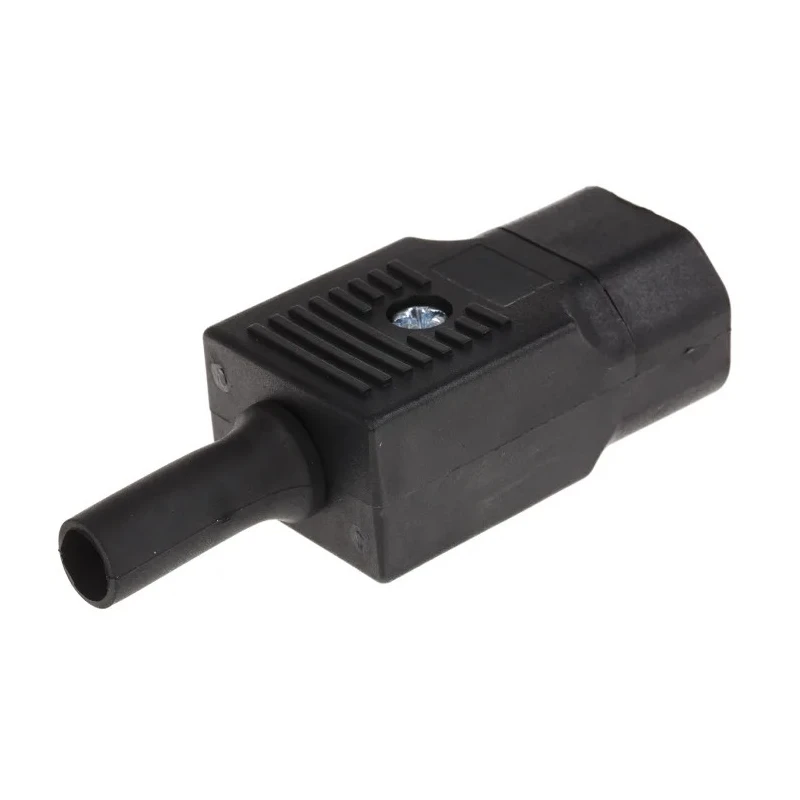 Bulgin IEC Connector C14 Straight Cable Male 250V 10A PX0686