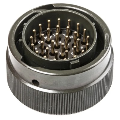 Amphenol Limited MIL Spec Circular Connector 32 Contacts Male Olive Drab Zinc Cobalt Shell Size 18 700V dc 62GB-56T18-32PN