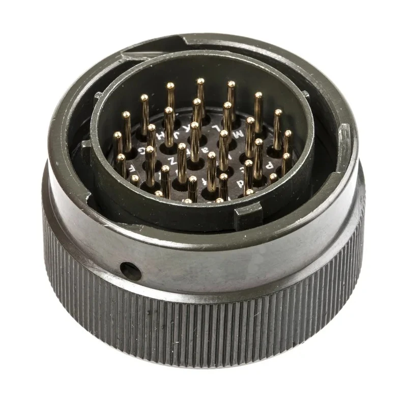Amphenol Limited MIL Spec Circular Connector 32 Contacts Male Olive Drab Zinc Cobalt Shell Size 18 700V dc 62GB-56T18-32PN