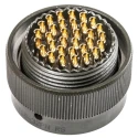 Amphenol Limited MIL Spec Circular Connector 32 Contacts Male Olive Drab Zinc Cobalt Shell Size 18 700V dc 62GB-56T18-32PN