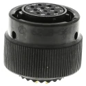 Amphenol Limited MIL Spec Circular Connector 10 Contacts, Female Contact, Male Connector, Cable Mount, Zinc 62GB-56T12-10SN