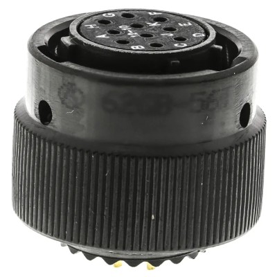 Amphenol Limited MIL Spec Circular Connector 10 Contacts, Female Contact, Male Connector, Cable Mount, Zinc 62GB-56T12-10SN