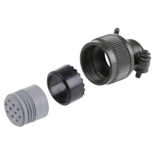 Amphenol Limited Socket Strain Relief Cable Clamp for use with 62 GB Series 62GB-585-12-10S