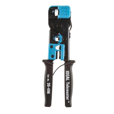 Ideal Professional Grade Crimp Tool for RJ11 and RJ45 Connectors 200mm Length RJ11 