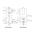 Pepperl + Fuchs Slot Inductive Proximity Sensor NPN 3V AC Max Detection 15 mm 253 V AC 30 V DC 500mA SJ15-WS