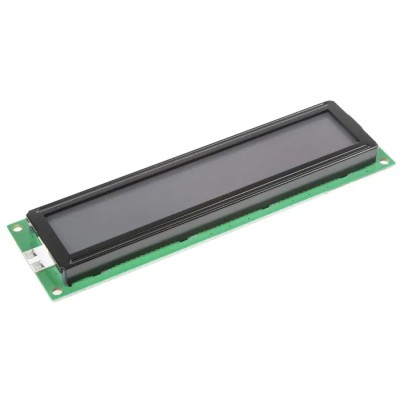 Powertip Alphanumeric LED LCD Monochrome Display, Grey on Grey, 2 x 20 Characters, 146mm x 43mm x 13.7mm PC2002LRSL