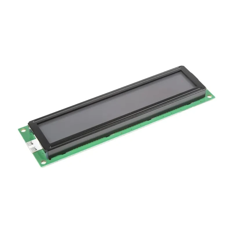 Powertip Alphanumeric LED LCD Monochrome Display, Grey on Grey, 2 x 20 Characters, 146mm x 43mm x 13.7mm PC2002LRSL