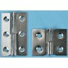 Pinet Nickel Plated Steel Butt Hinge with Lift Off Pin 30mm x 40mm x 1.2mm 14-7-3391