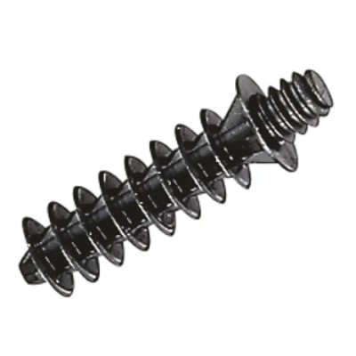 Legrand Black Nylon Wall Plug, 10 mm Fixing Hole Diameter 0 319 57