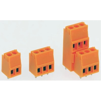 Weidmüller LM Series 6-Contact PCB Terminal Block 3.5 mm Pitch 2 Row 300V 10A 1703710000